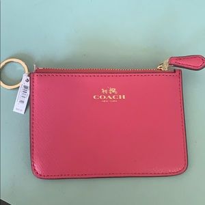 Coach wallet keychain